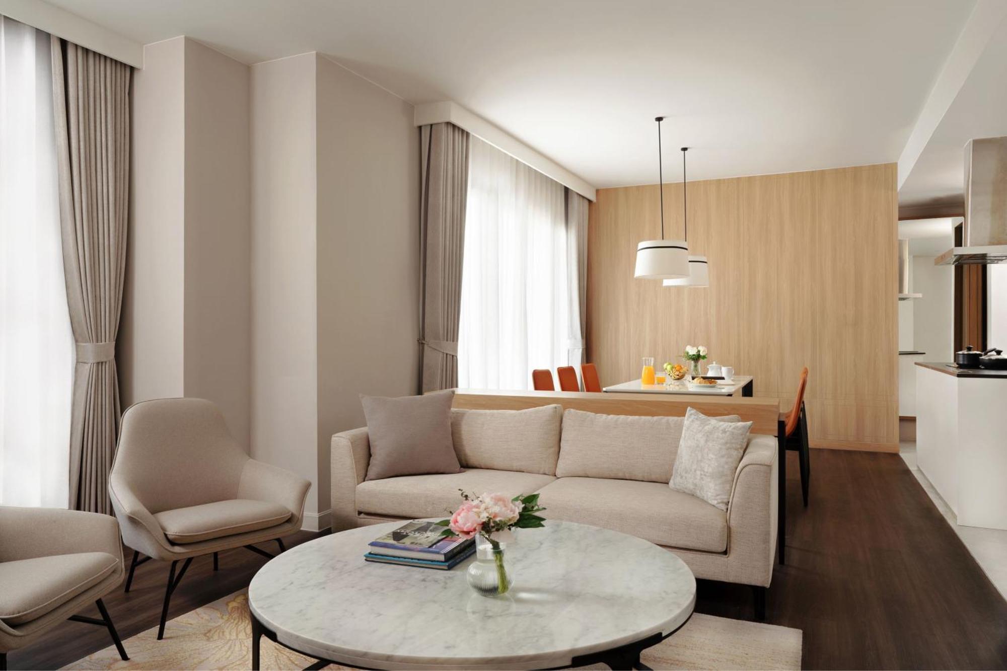 Marriott Executive Apartments Bangkok, Sukhumvit 101 Екстериор снимка