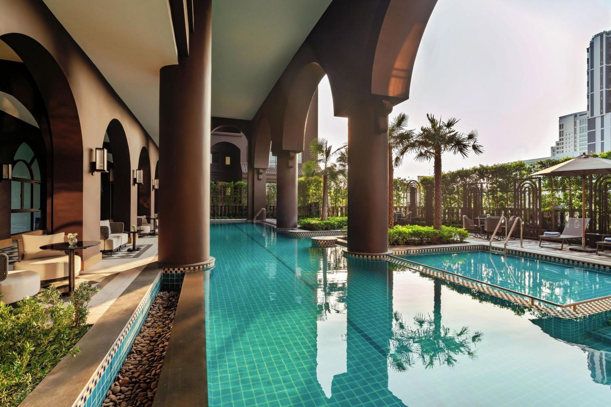 Marriott Executive Apartments Bangkok, Sukhumvit 101 Екстериор снимка