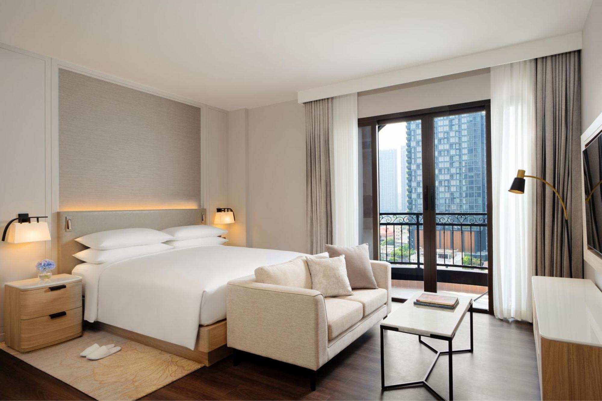 Marriott Executive Apartments Bangkok, Sukhumvit 101 Екстериор снимка