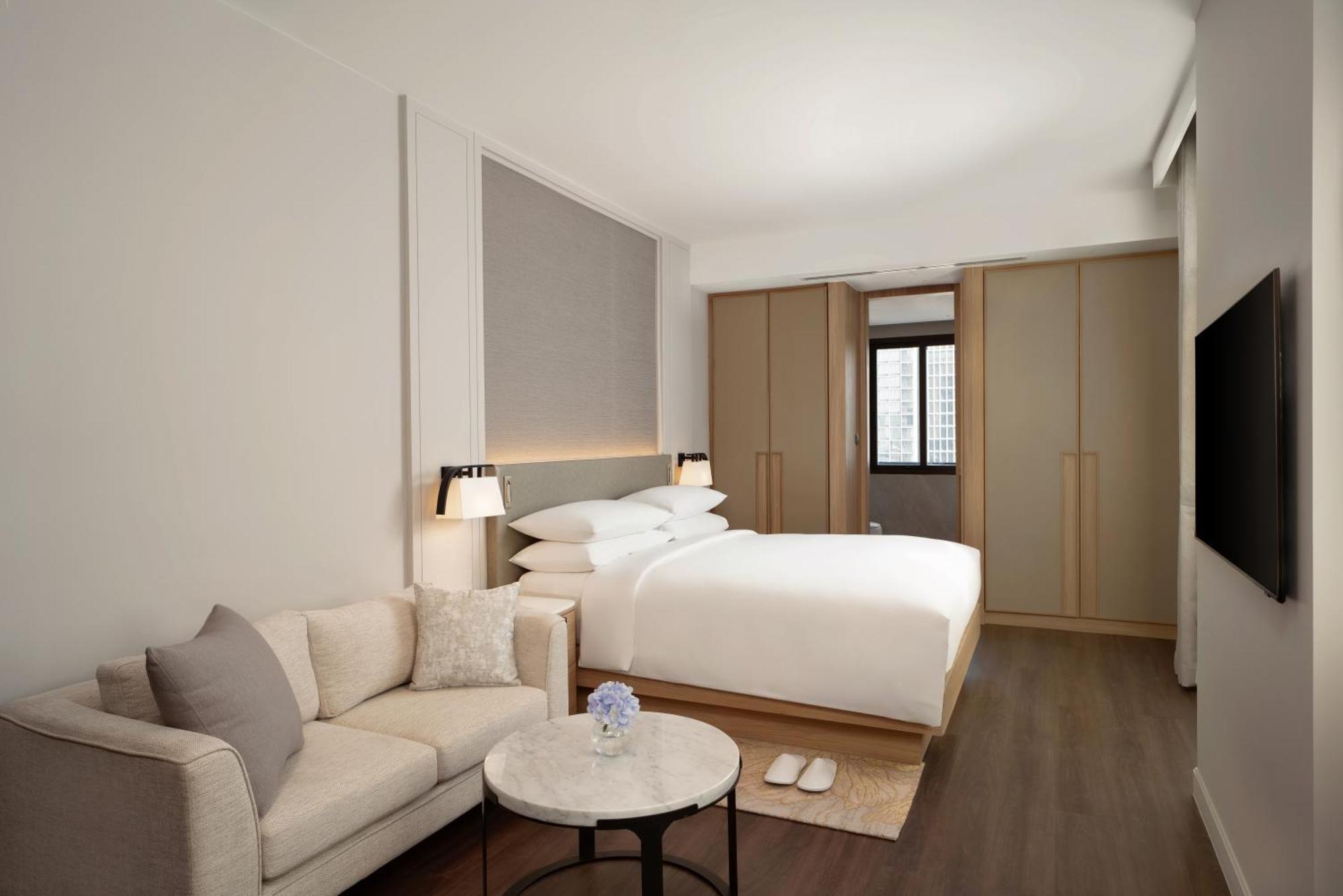 Marriott Executive Apartments Bangkok, Sukhumvit 101 Екстериор снимка