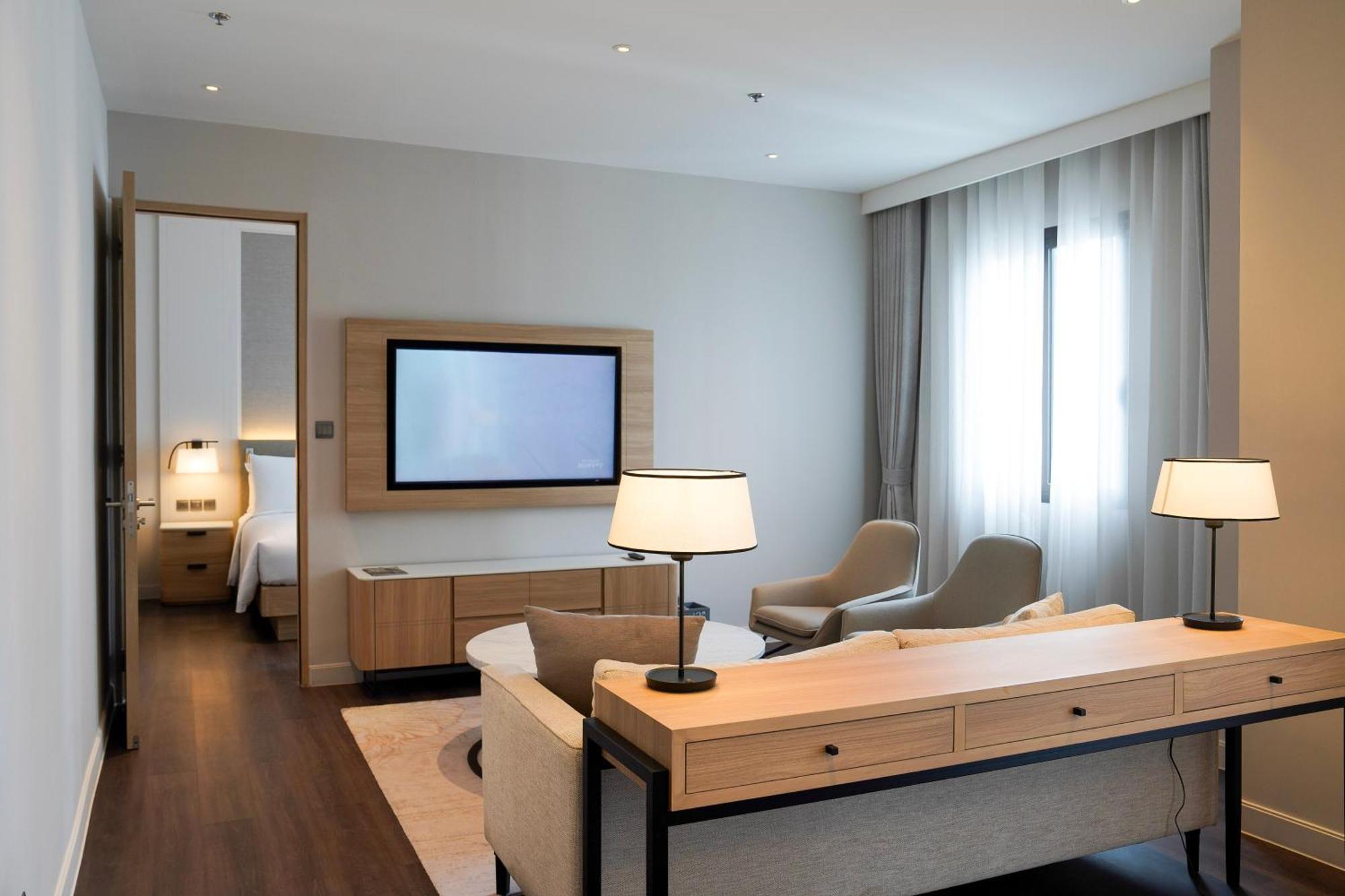 Marriott Executive Apartments Bangkok, Sukhumvit 101 Екстериор снимка